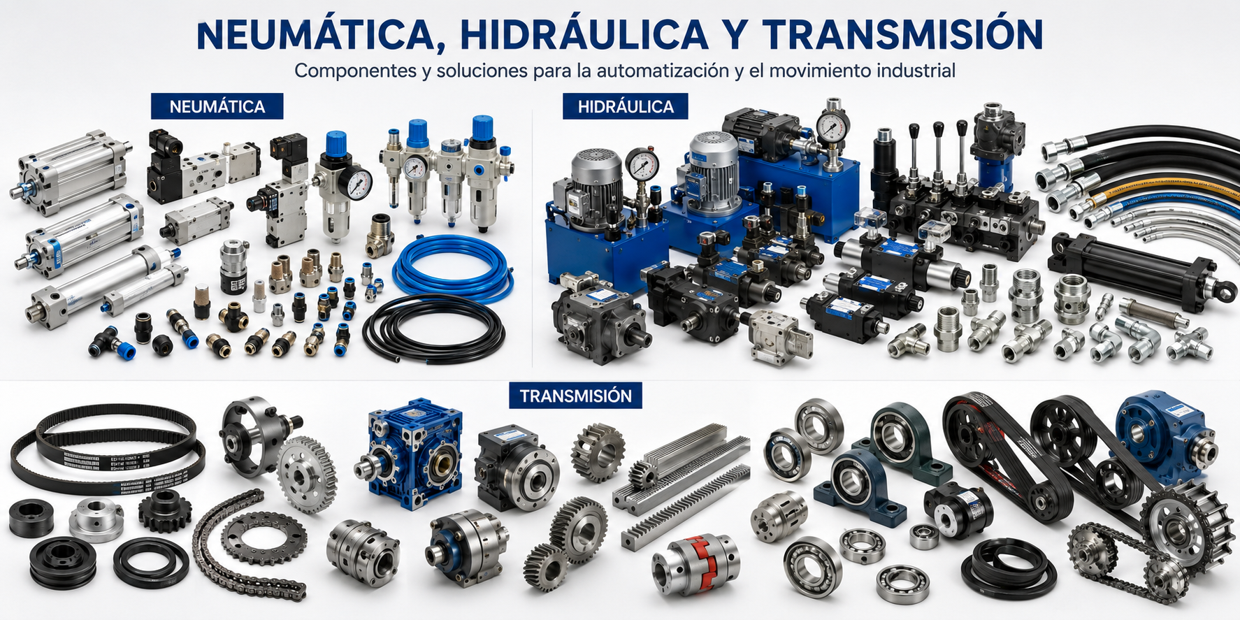 Neumática, Hidráulica y Transmisión