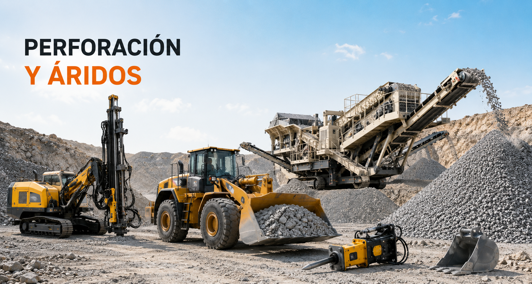 Minería, Perforación y Áridos