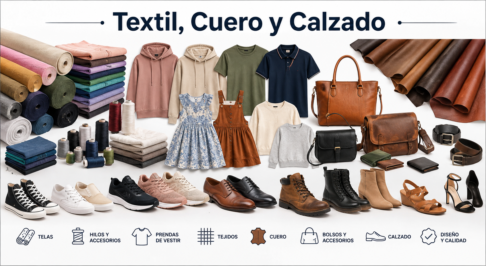 Textil, Cuero y Calzado