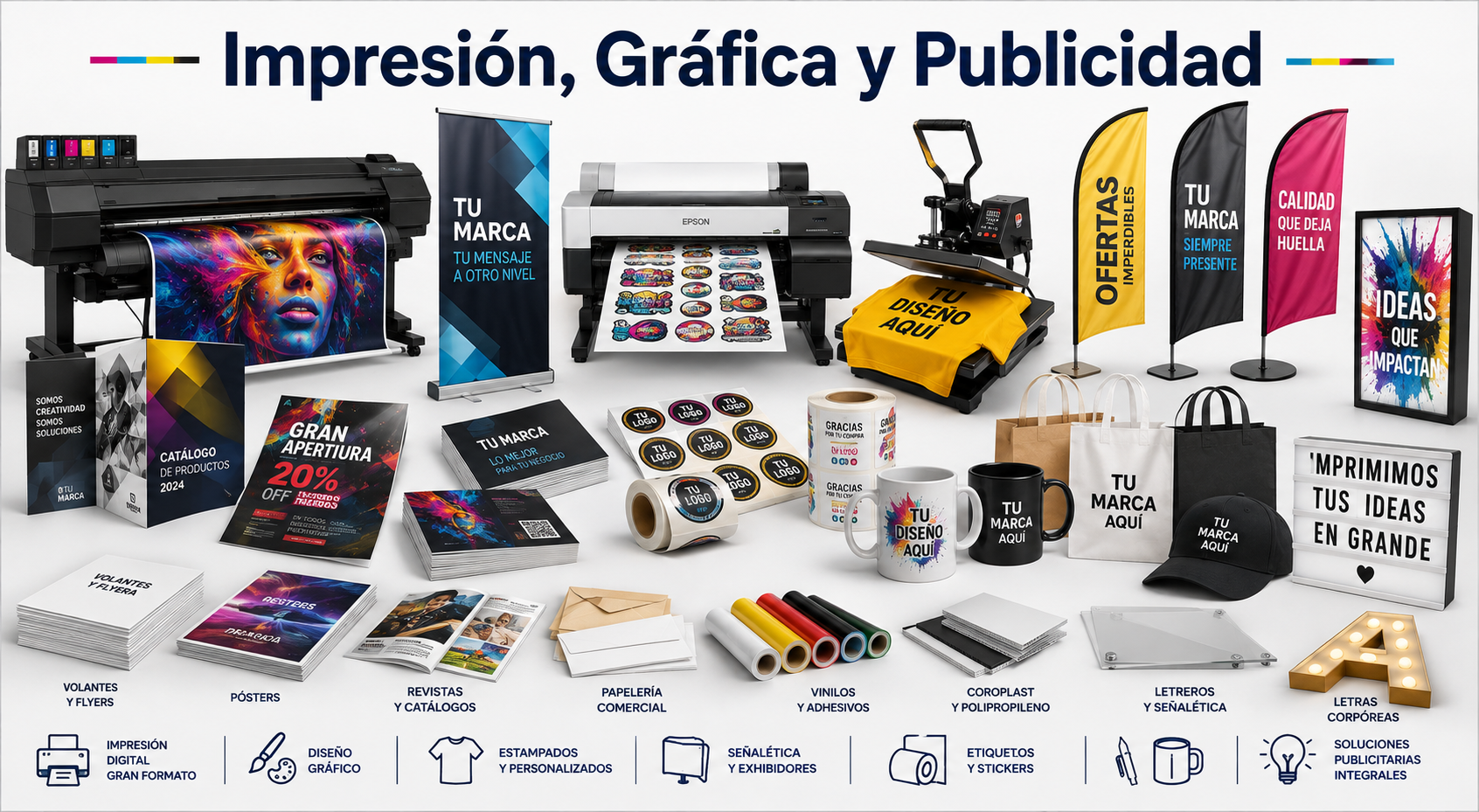 Impresión, Gráfica y Publicidad