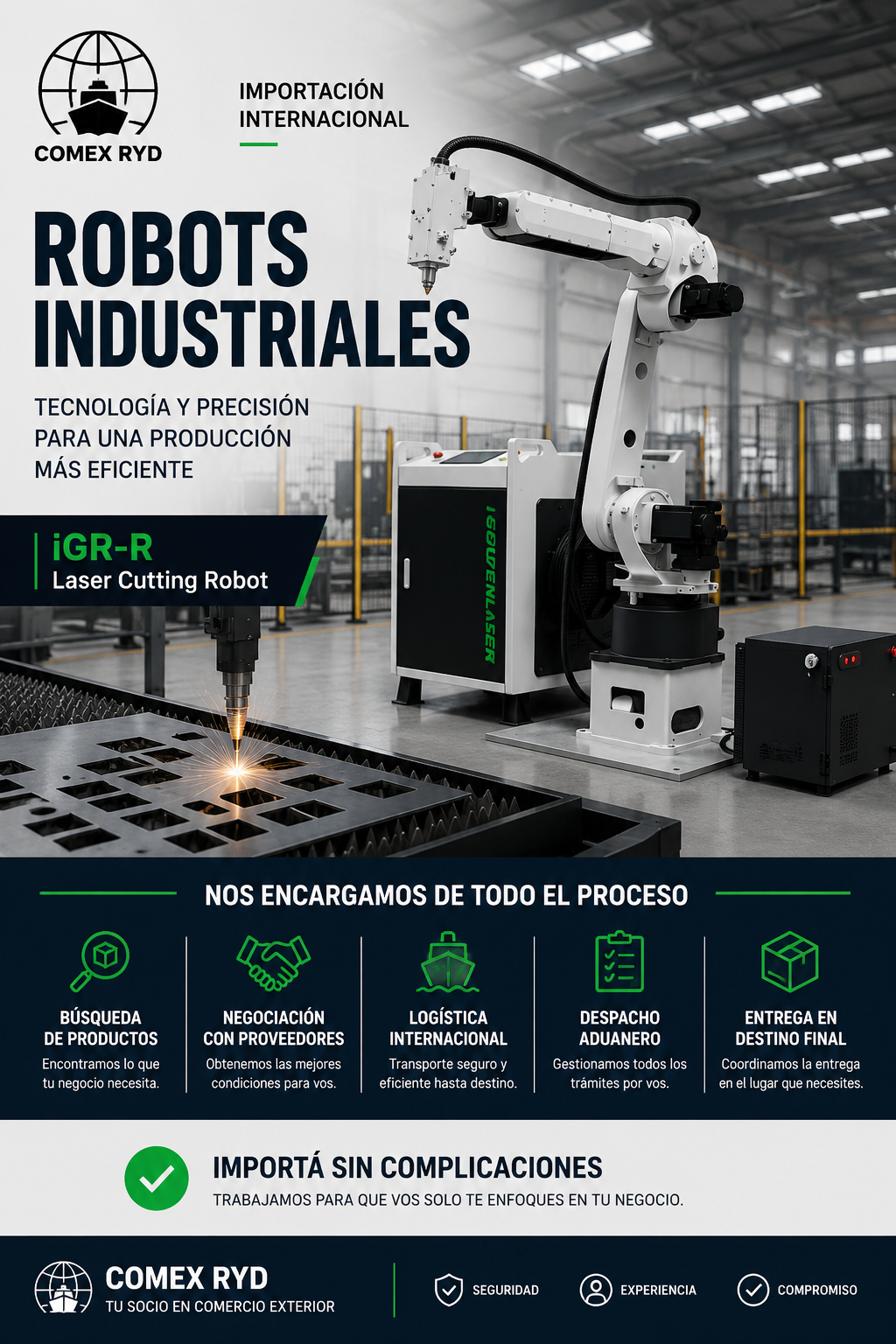 iGR-R Laser Cutting Robot