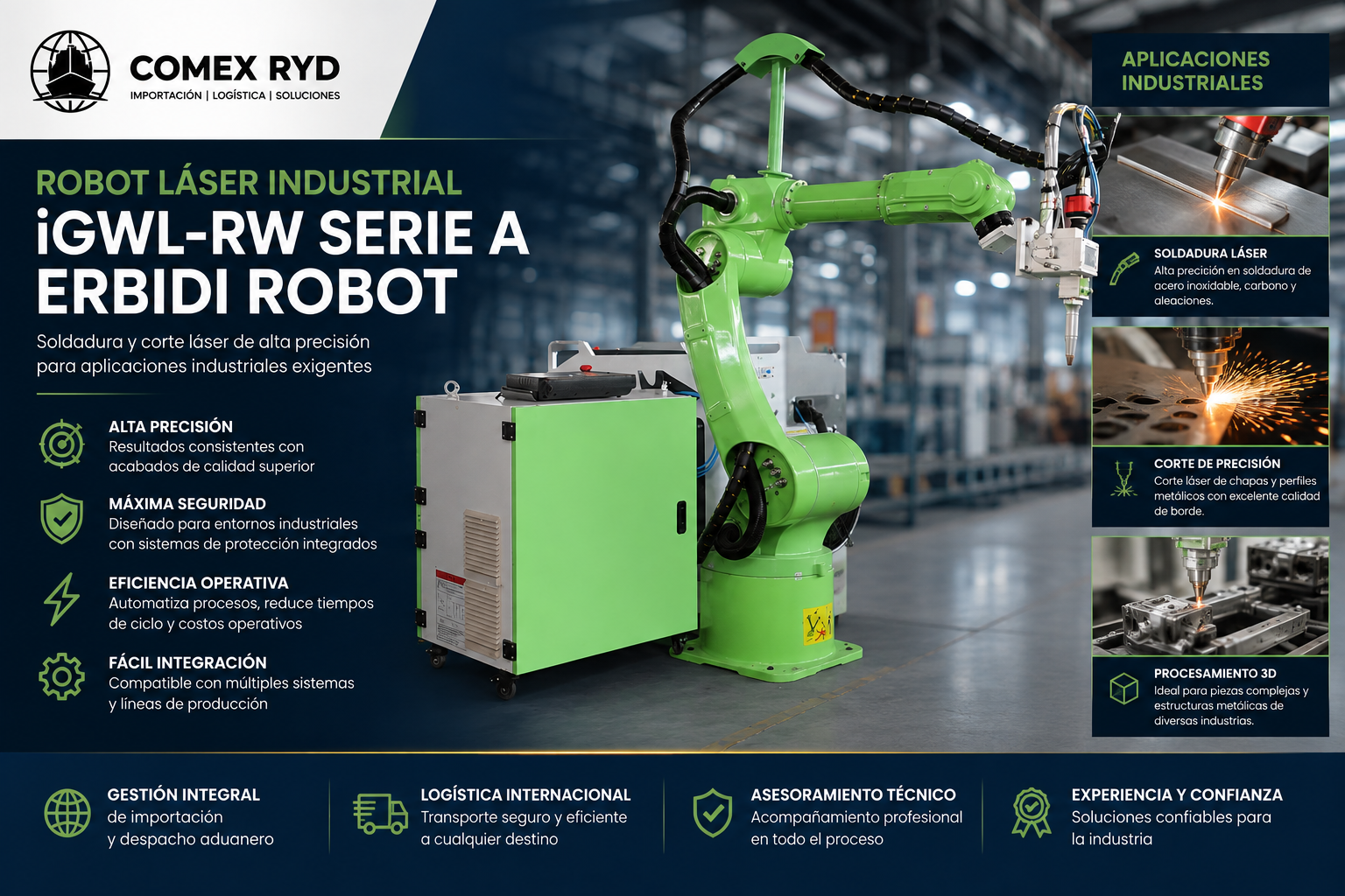 iGWL-RW serie A Robot laser welding machine