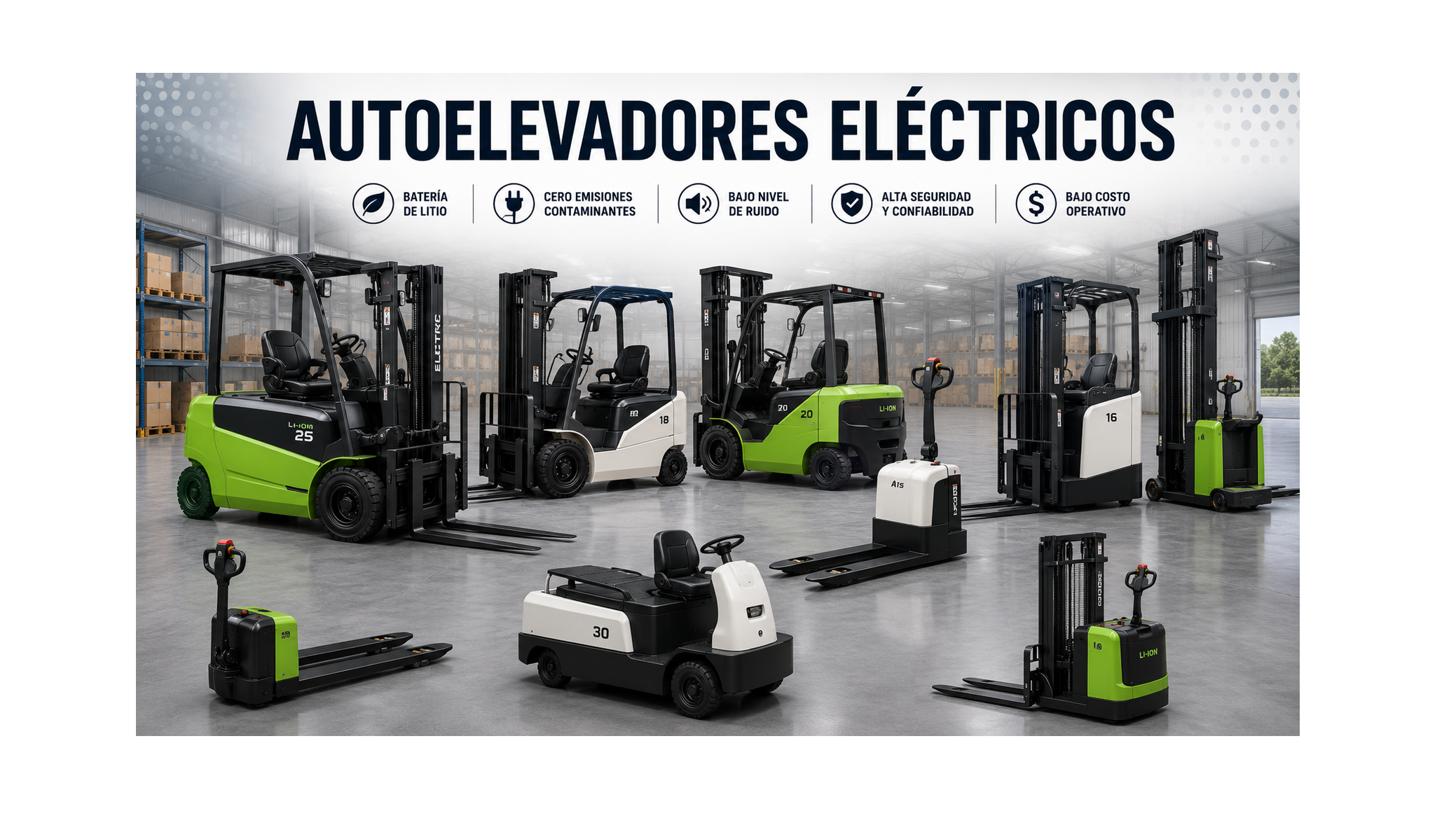 Autoelevadores eléctricos