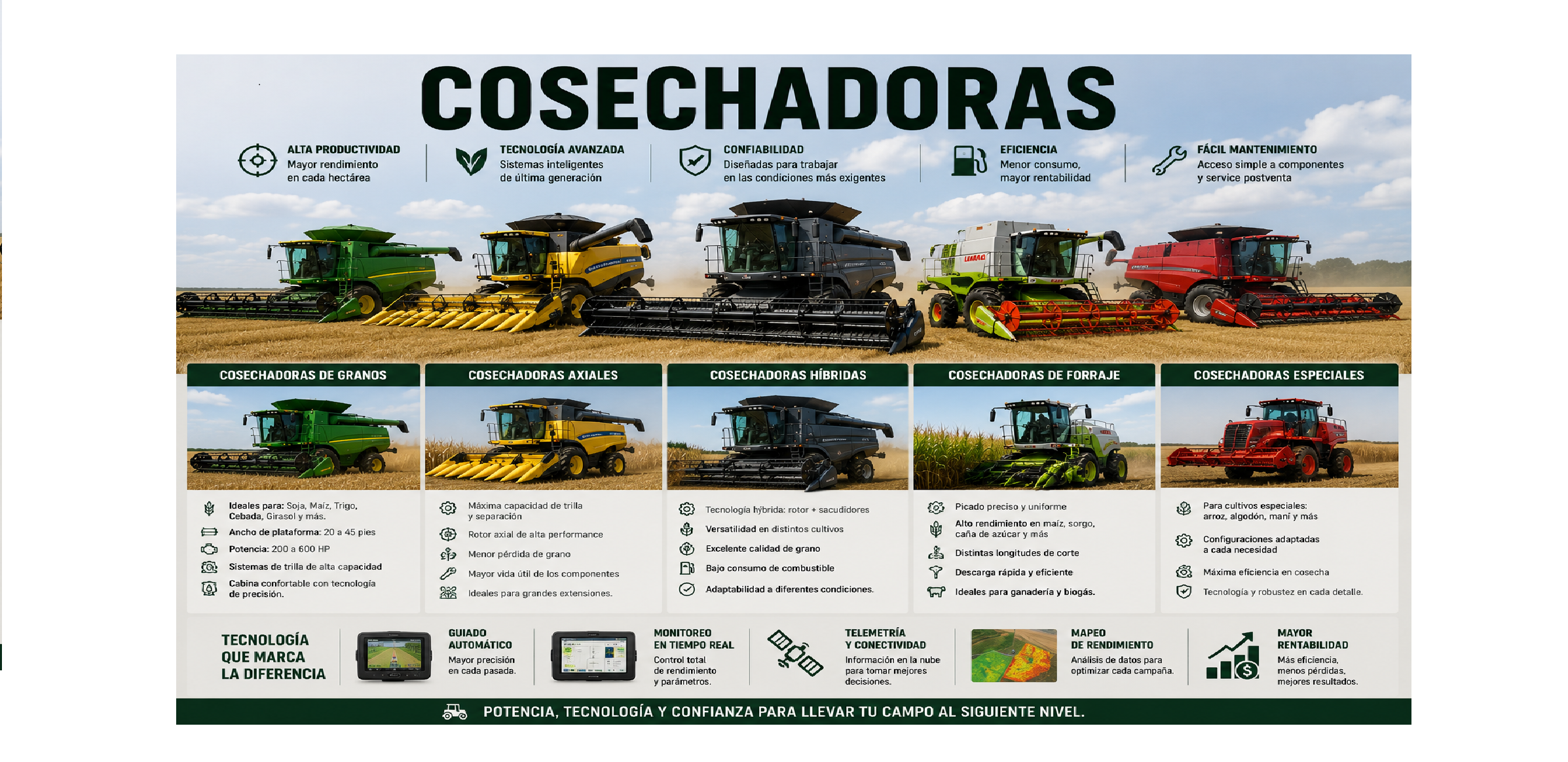 COSECHADORAS