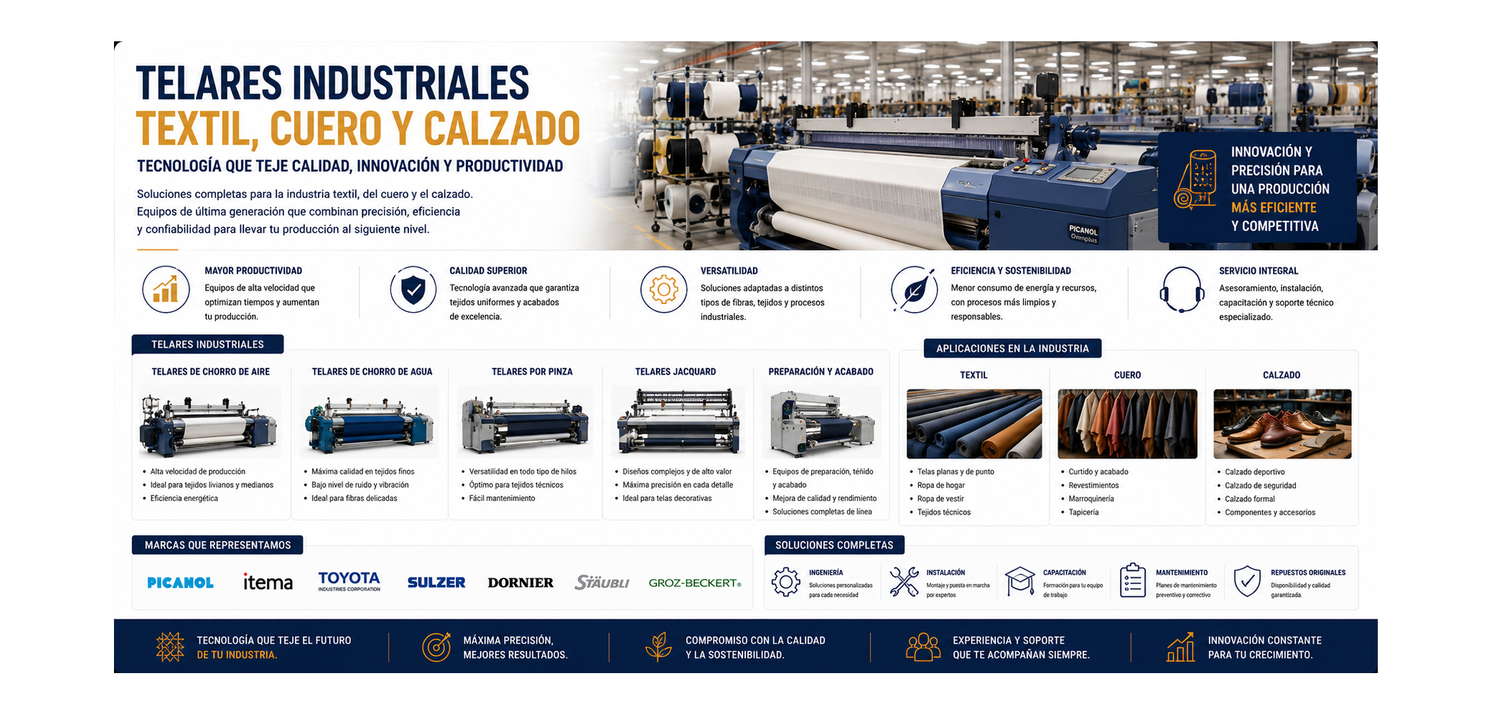 Telares industriales