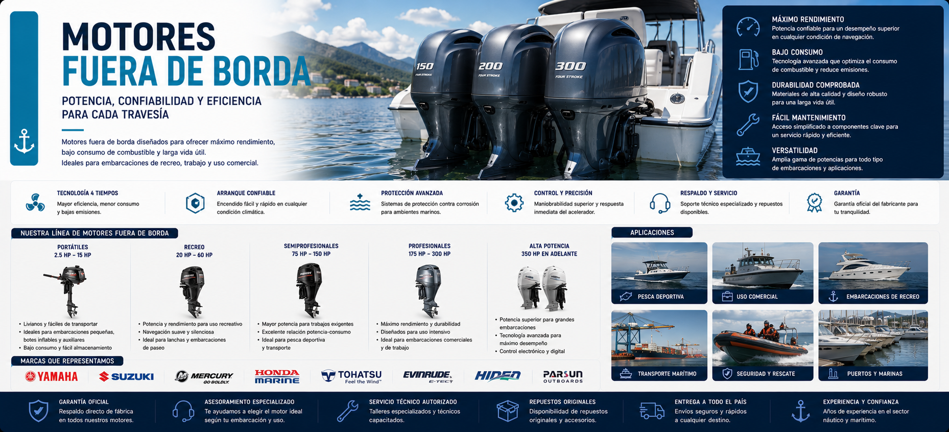 Motores fuera de borda