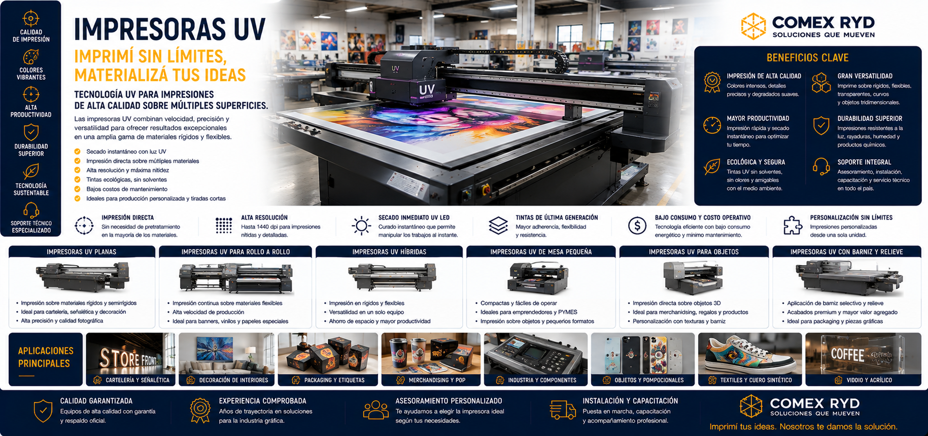 Impresoras UV