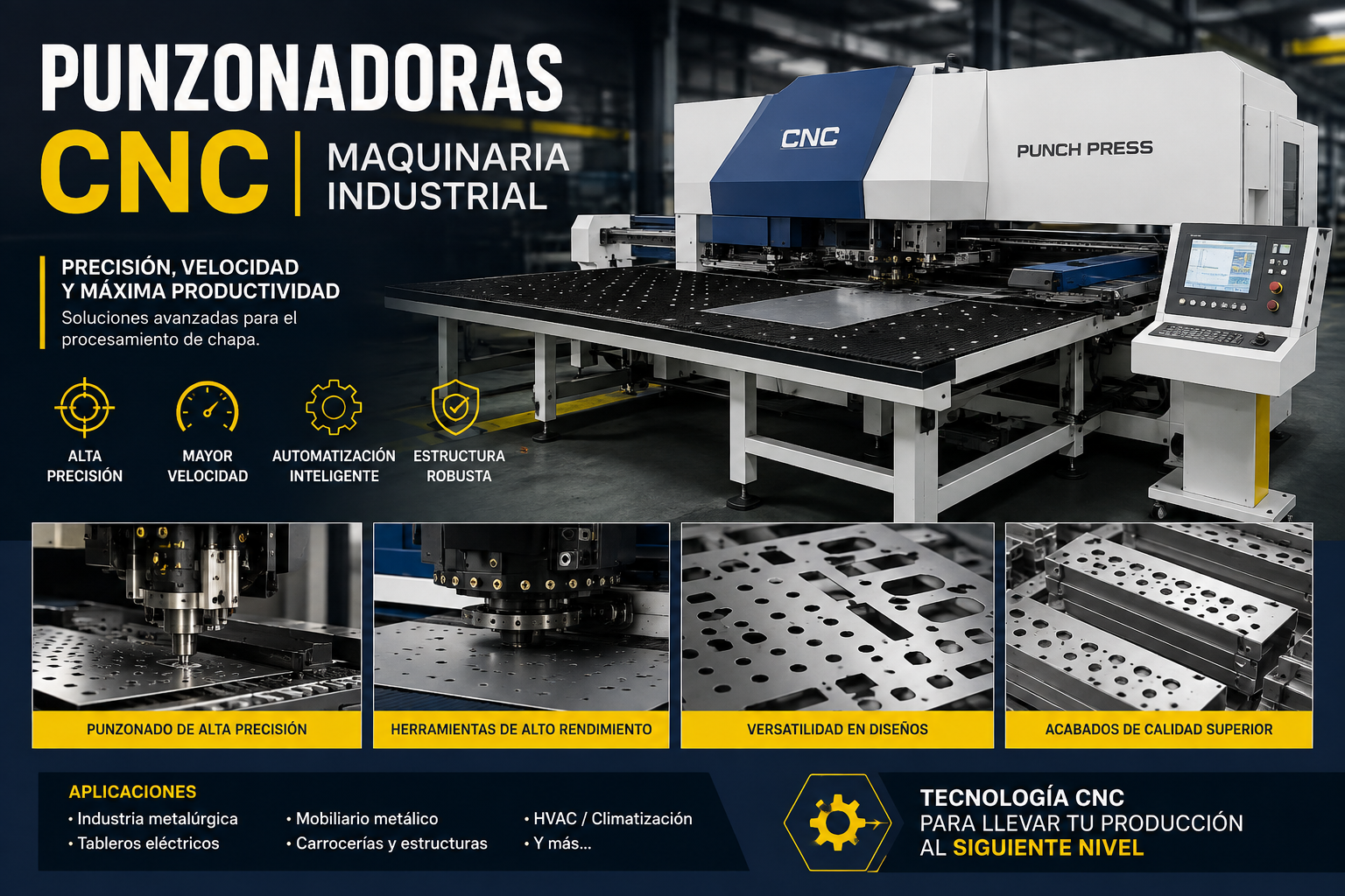 Punzonadoras CNC