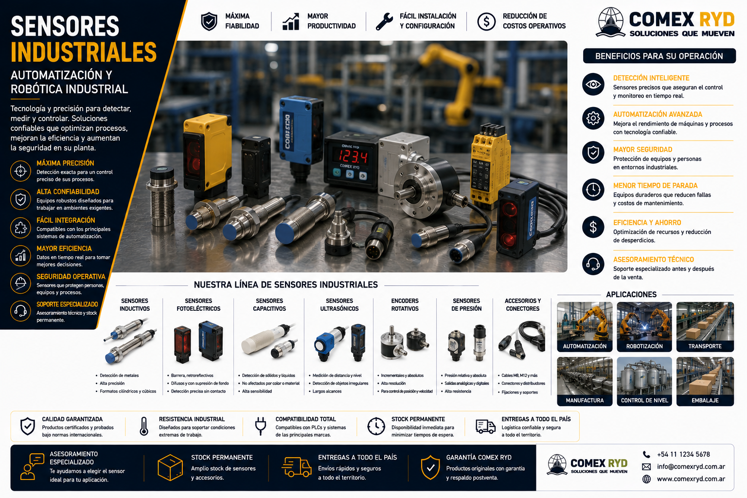 Sensores industriales