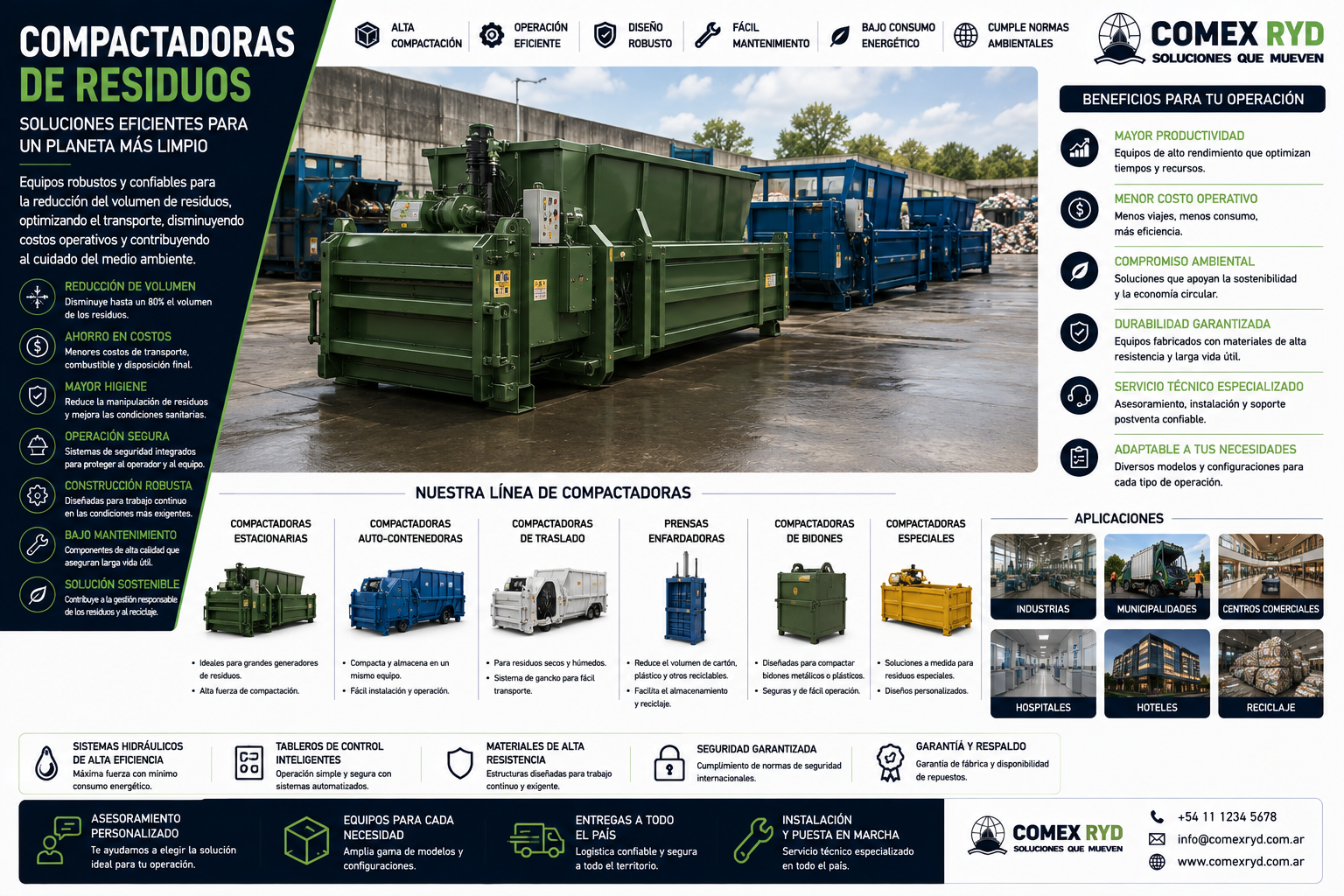 Compactadoras de residuos