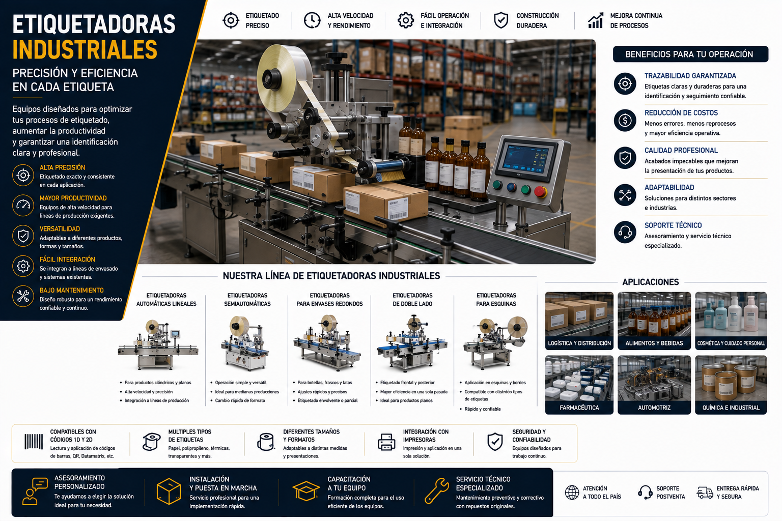 Etiquetadoras industriales