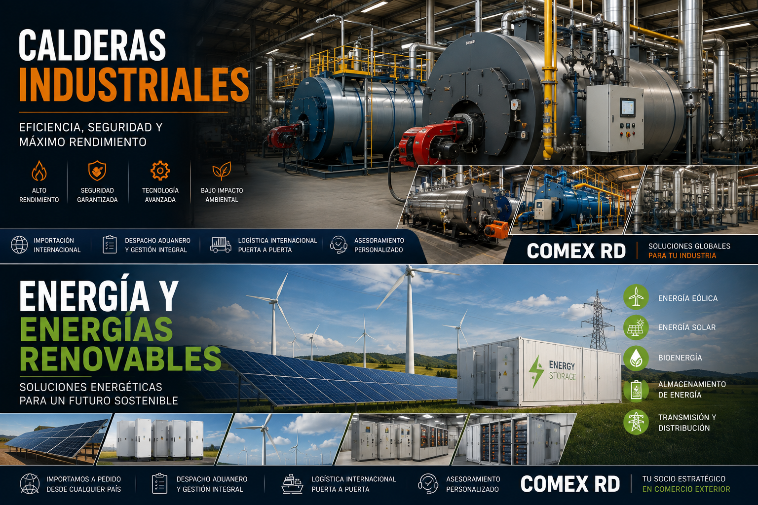 Calderas industriales