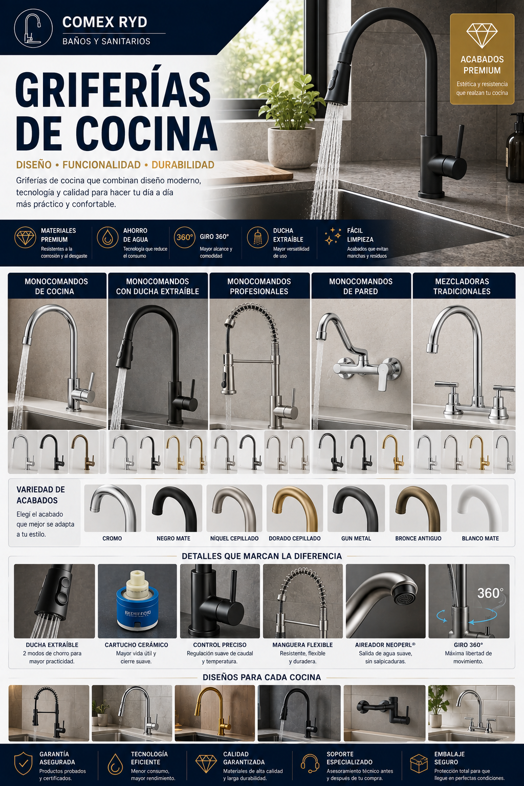 Accesorios y Complemento de Baño
