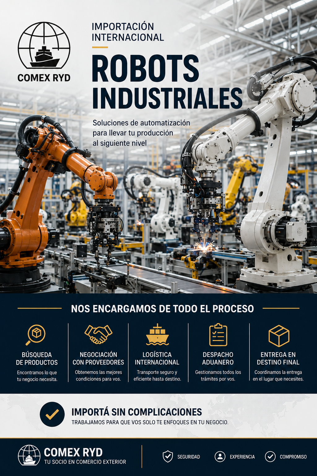 Robots industriales